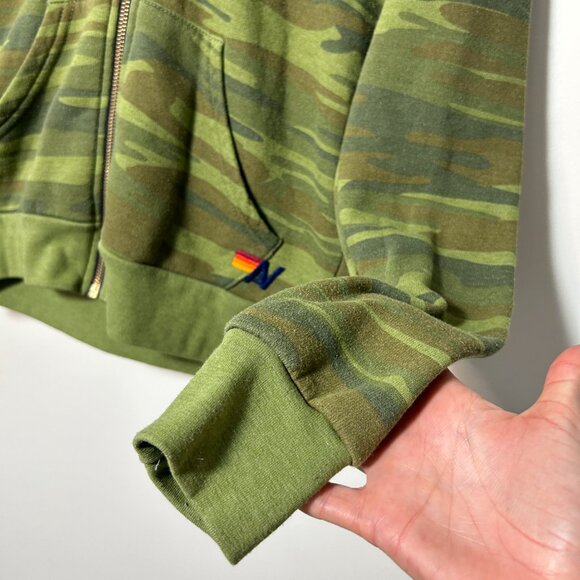 Aviator Nation Camo Zip Hoodie Size XS - Picture 7 of 7